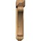 Ekena Millwork Legacy Arts and Crafts Rough Sawn Bracket w/ Offset Brace, Western Red Cedar, 6"W x 30"D x 30"H BKT0604X30X30LEC03RWR - alternate 4